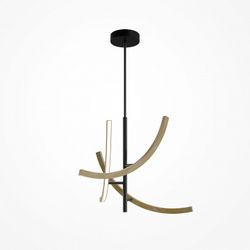 Люстра на штанге Maytoni Wabi MOD428PL-L27BK