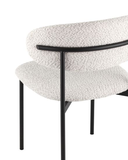 Стул Sevyn букле светло-серый