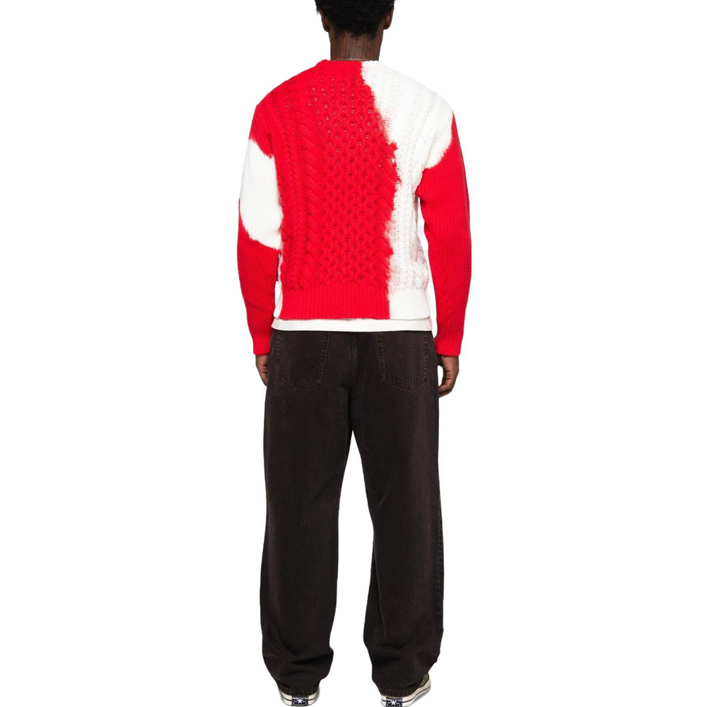 Свитеры Stussy FW23 TIE DYE FISHERMAN SWEATER, 117188