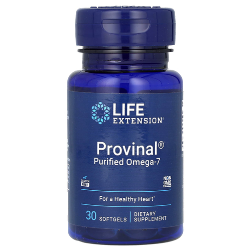 Life Extension, Provinal очищенная омега-7, 30 капсул (420 мг в 1 капсуле)