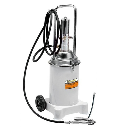 Емкость для заправки консистентной смазкой 13 кг, пневм., шланг, пистолет с наконечником, ECODORA (Италия)