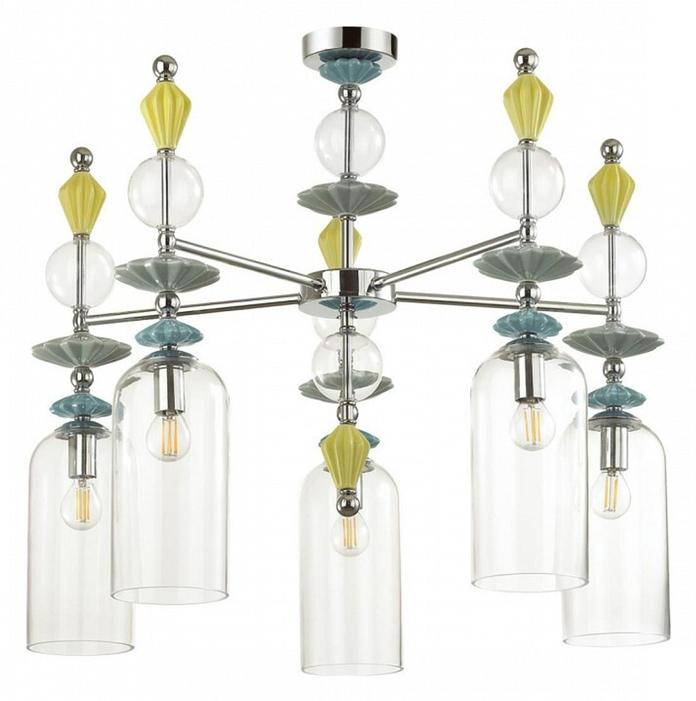 Люстра на штанге Odeon Light 4893/5C