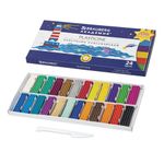 Пластилин классический BRAUBERG "АКАДЕМИЯ Супер ХИТ", 24 цвета, 480 г, стек, ВЫСШЕЕ КАЧЕСТВО, 106424