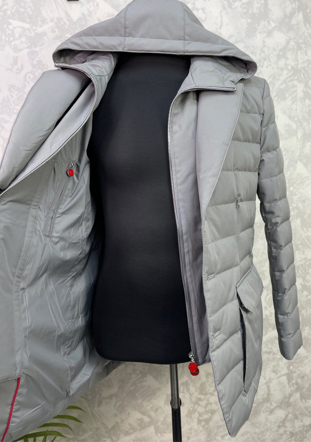 Пуховик с подстёжкой Kiton
