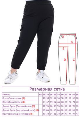 Цена на Брюки-2544 больших размеров