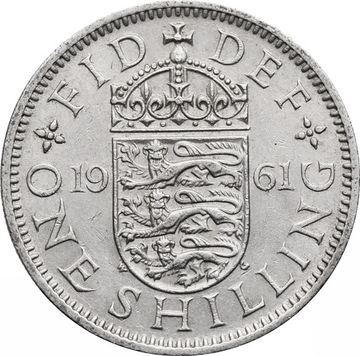 1 шиллинг 1961 Великобритания (Английский герб)