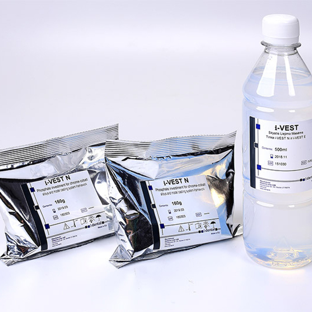 i vest 160 гр паковачная масса i-Dental Литва