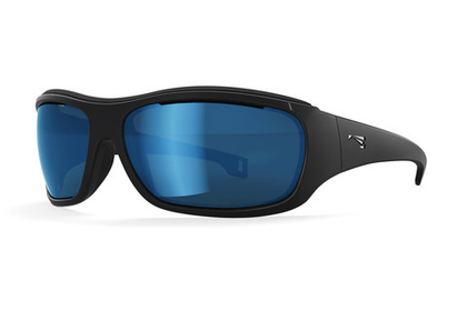 Спортивные очки LiP Tide / Matt Black - Black / PC Polarized / Levante Series ML Blue Smoke AF