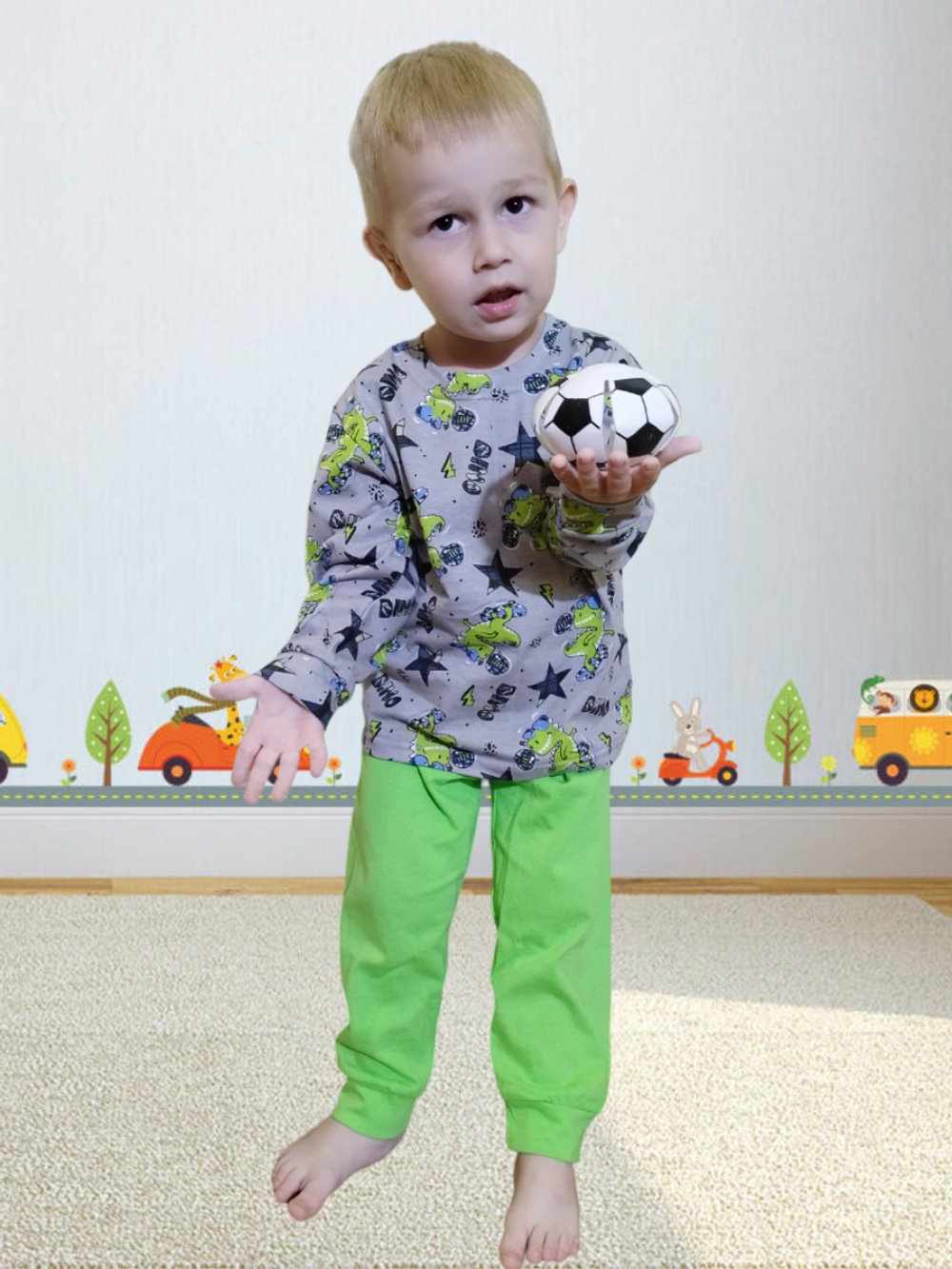 00101 Комплект детский (фуфайка+брюки) (64-122,128)