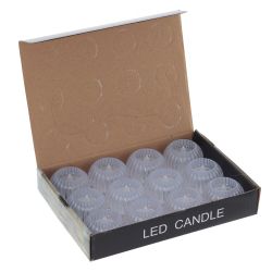 GAEM Изделие декоративное "Свеча" (подсветка, 3xLR54) (блок 12шт), D 5.5 см, L5,5 W5,5 H4 см