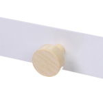 Крючки надверные на планке «ЛОФТ ВОСТ», цвет белый, 30*18см (Лейбл Селфи)