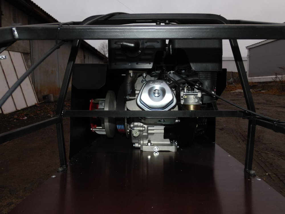 Мотобуксировщик AhtaR Зима 15 л/с с вариатором