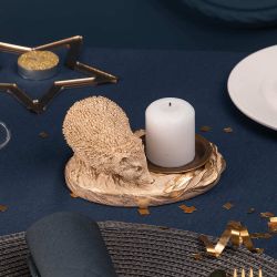 Подсвечник Ежик Барб Айвори