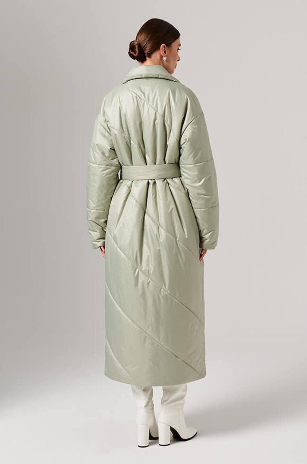 0109 Пальто женское (полынь)