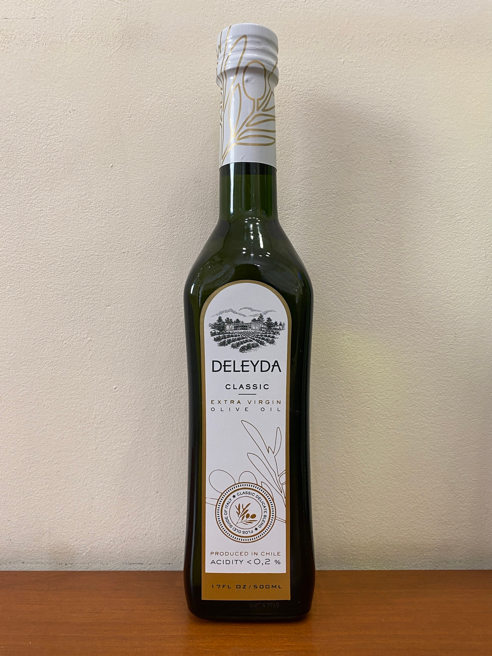 Оливковое масло DELEYDA CLASSIC 500 мл Чили