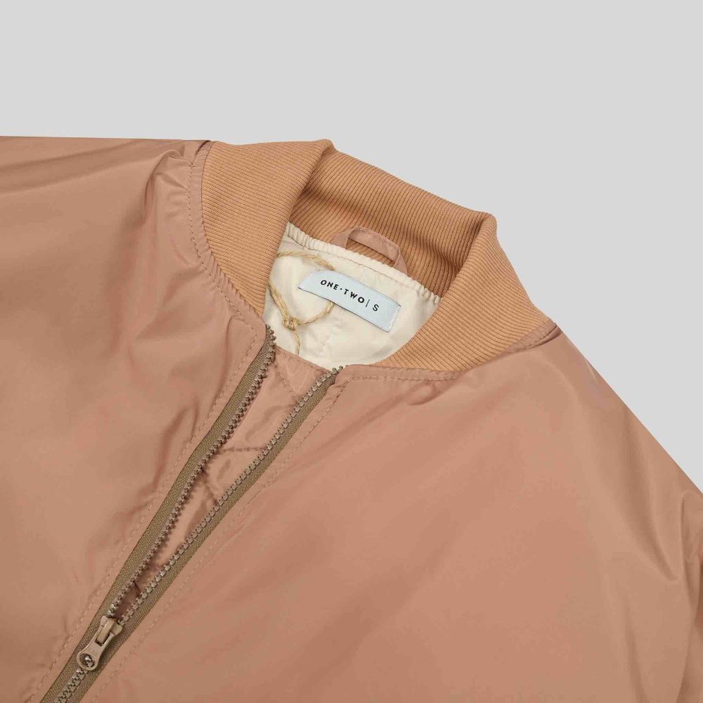 Бомбер One Two Basic макиато