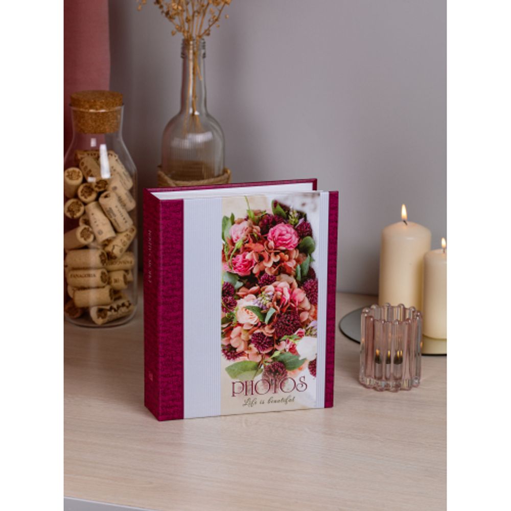 Фотоальбом Image Art IA-200PP серия 409 Цветы термосварка 50 листов 200 фотографий размер 10х15