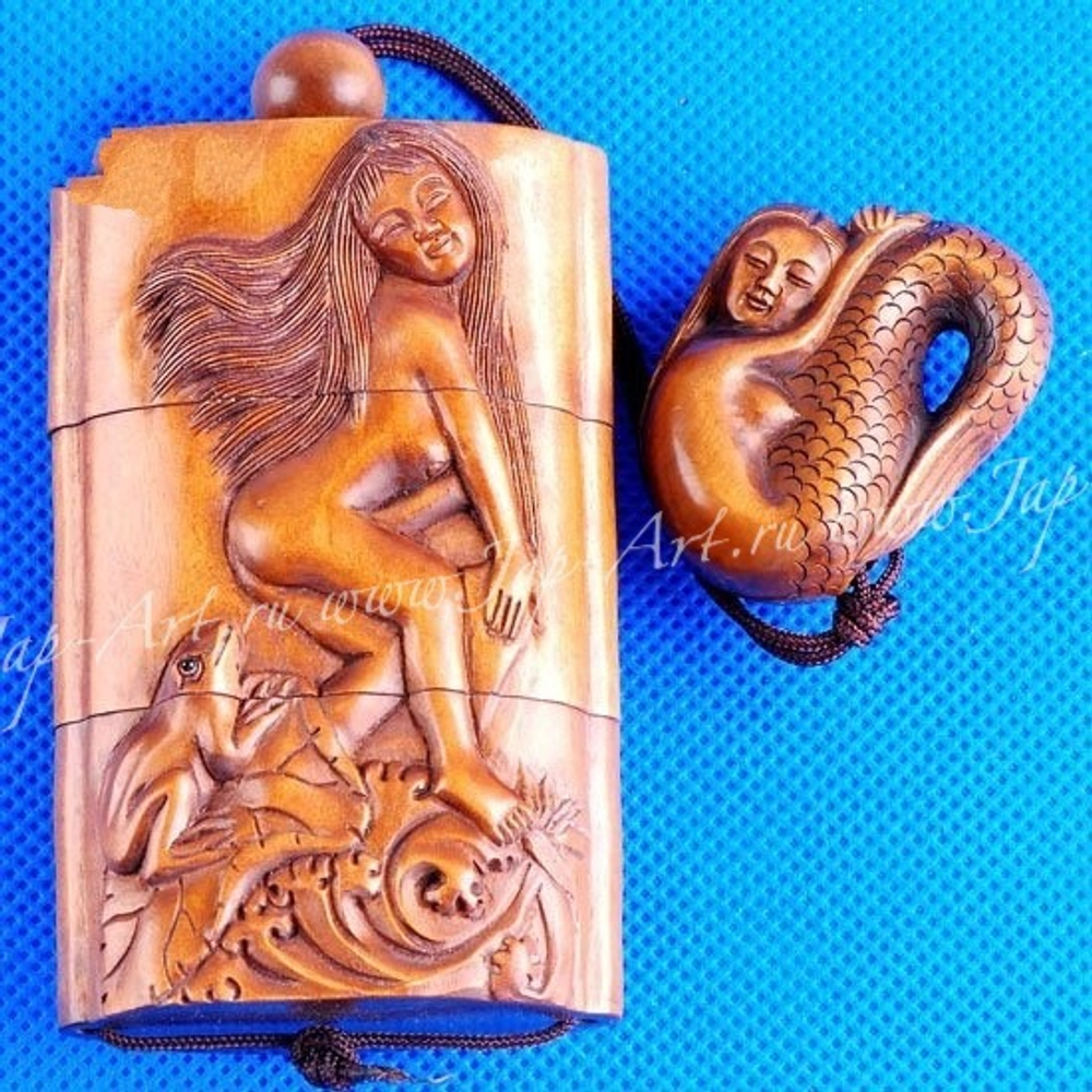 Инро Красавица и жаба