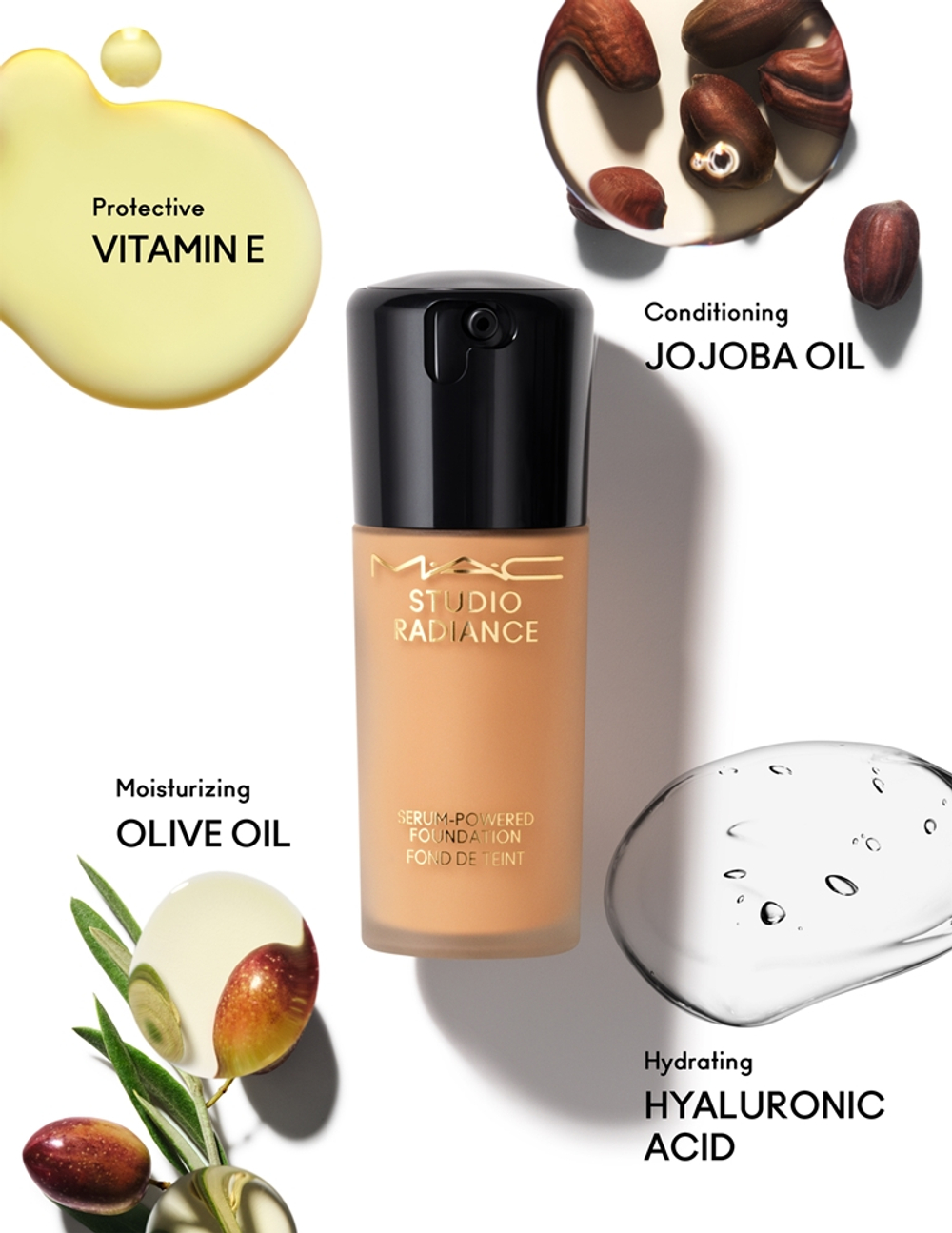 MAC Cosmetics Studio Radiance Serum-Powered Foundation - Подклад навилжающий оттенок NC15, 30 ml