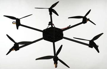 FPV дрон на оптическом волокне Горгона 15" (6 лучевой)