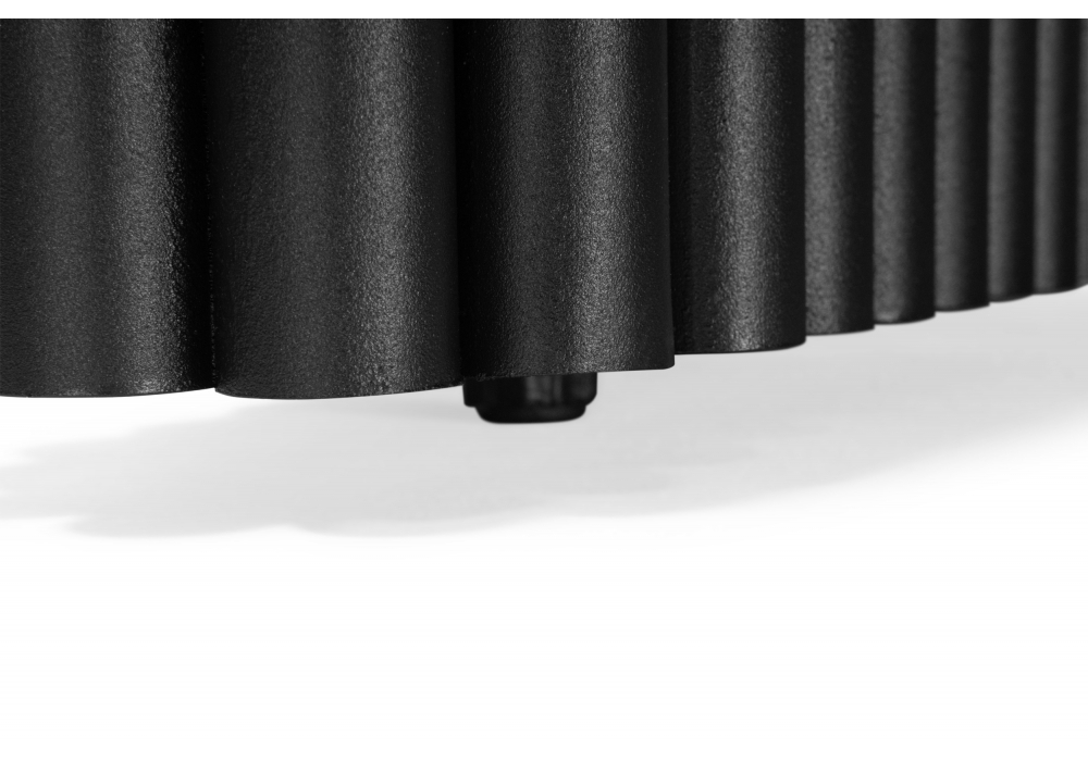 Стол стеклянный Woodville Мален 240x110 дарк, черный