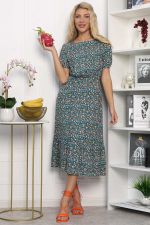 Платье Мирэль (зеленое) П13858-35М LT Collection