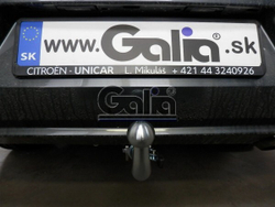 Фаркоп оцинкованный Galia C064C для Citroen C-Elysee 2013-, Peugeot 301 2013-(паспорт и сертификат в комплекте)(без электрики)