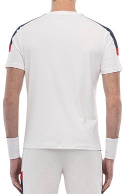 Мужская теннисная футболка Hydrogen Heritage Tech - белый