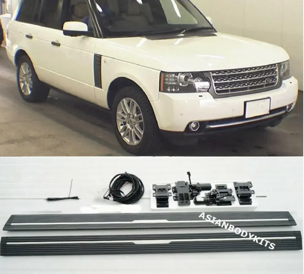 Электрические пороги для Range Rover Vogue 2010-12 (L322, РЕСТАЙЛИНГ) тюнинг Рейндж Ровер