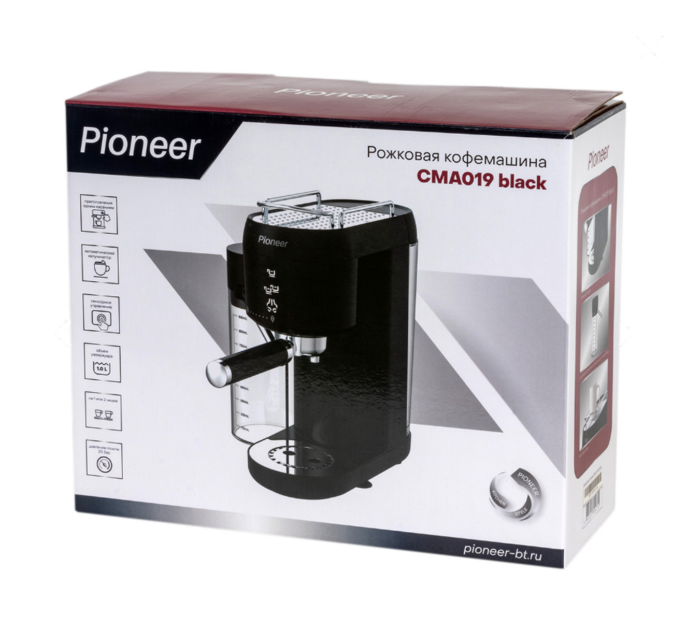 Кофеварка рожковая Pioneer CMA019 (h)