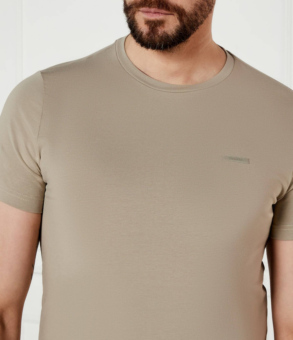 Футболка Calvin Klein - бежевый(K10K112724)