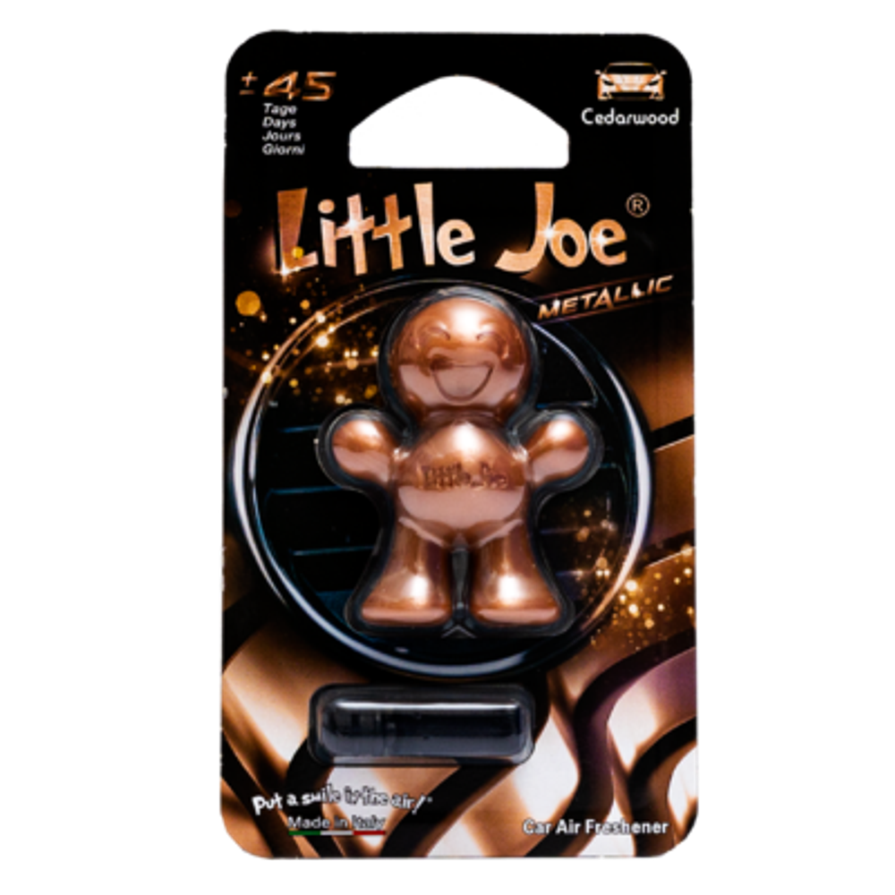 Little Joe Metallic Кедр (Cedarwood)  bronze Ароматизатор.