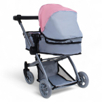 Коляска-трансформер д/кукол 53,5*35,5*63см. 2 колеса вращ, коробка FL9192