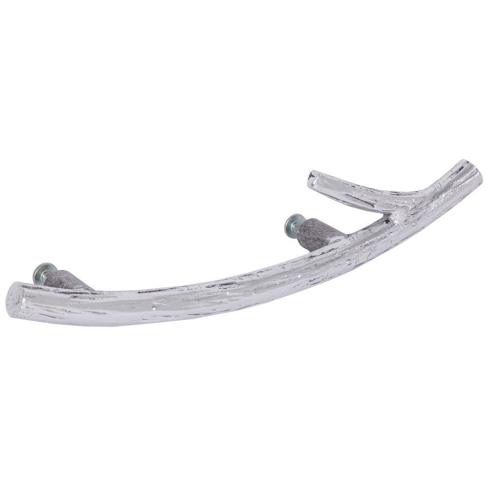 Ручка мебельная Арт Ринг mini левая Античное серебро