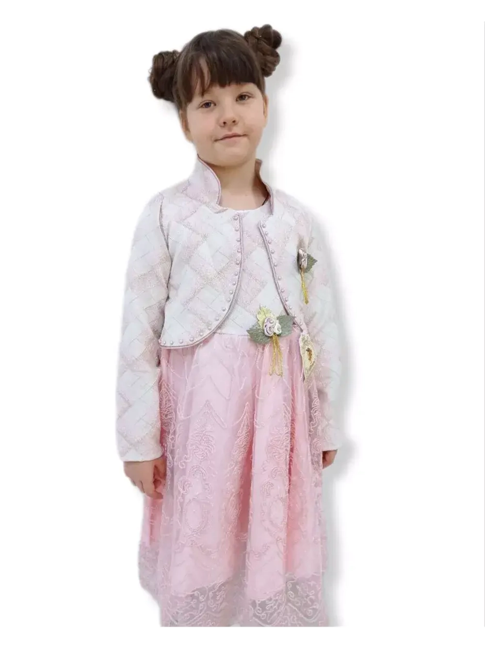 Платье для девочки с жакетом Турция.