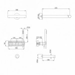 Душевая система Abber Perfekte 316 AF8A50BST сталь брашированная