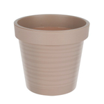 Горшок цветочный Барселона 3,75л, цвет кофейный