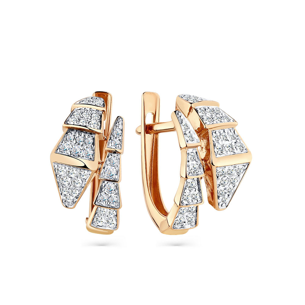 Серьги из золота 585 пробы