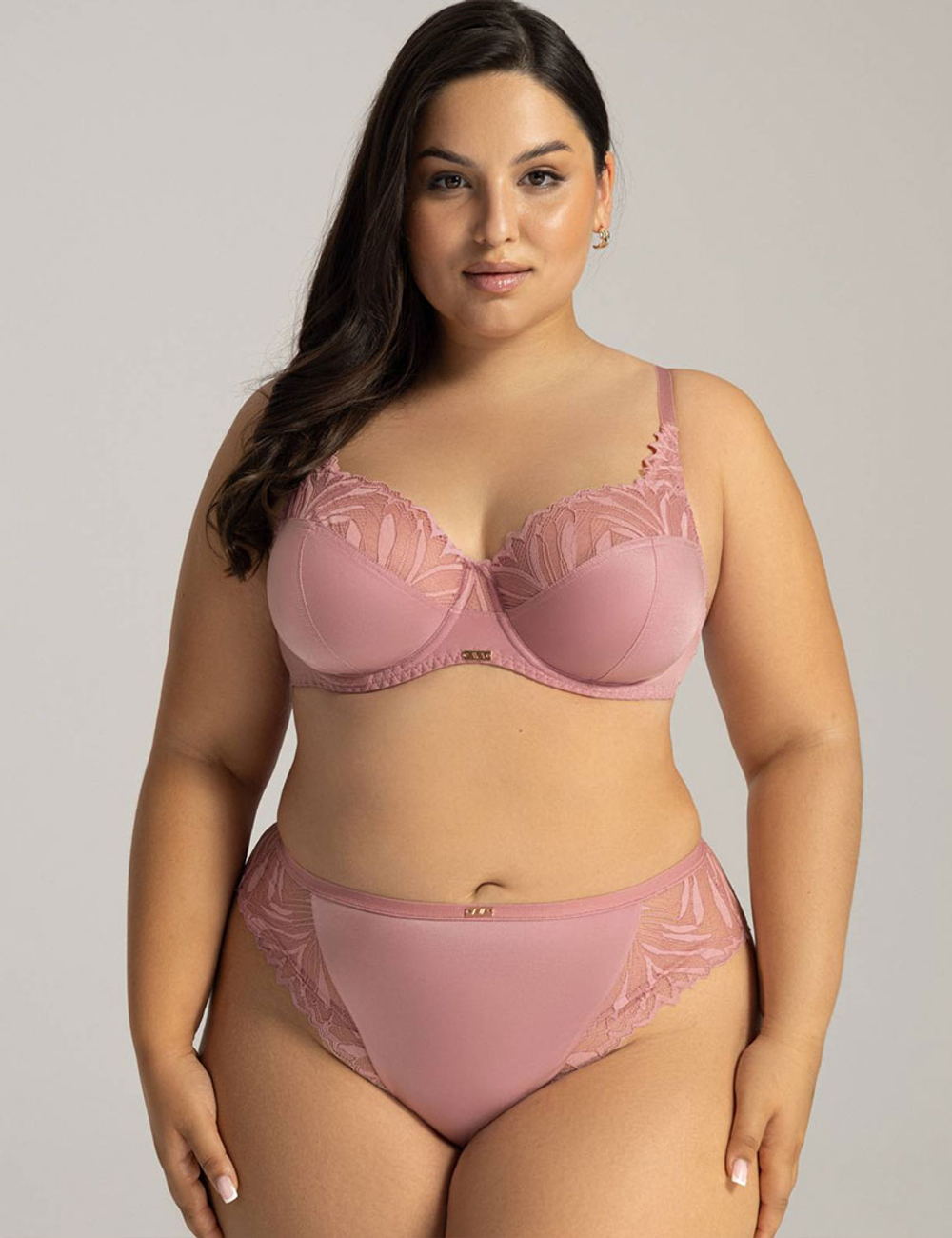 Трусы бразилиана Ava YASEMIN 2106 brazyliany pink peony