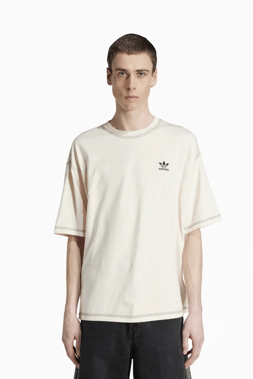 Футболка adidas Trefoil Essentials Tee - белый