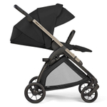 Коляска 3 в 1 Inglesina Electa System Quattro DRW 2025 с подставкой под люльку Upper Black