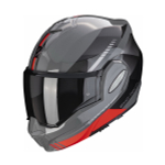 SCORPION EXO-TECH EVO GENRE MATT BLACK/RED