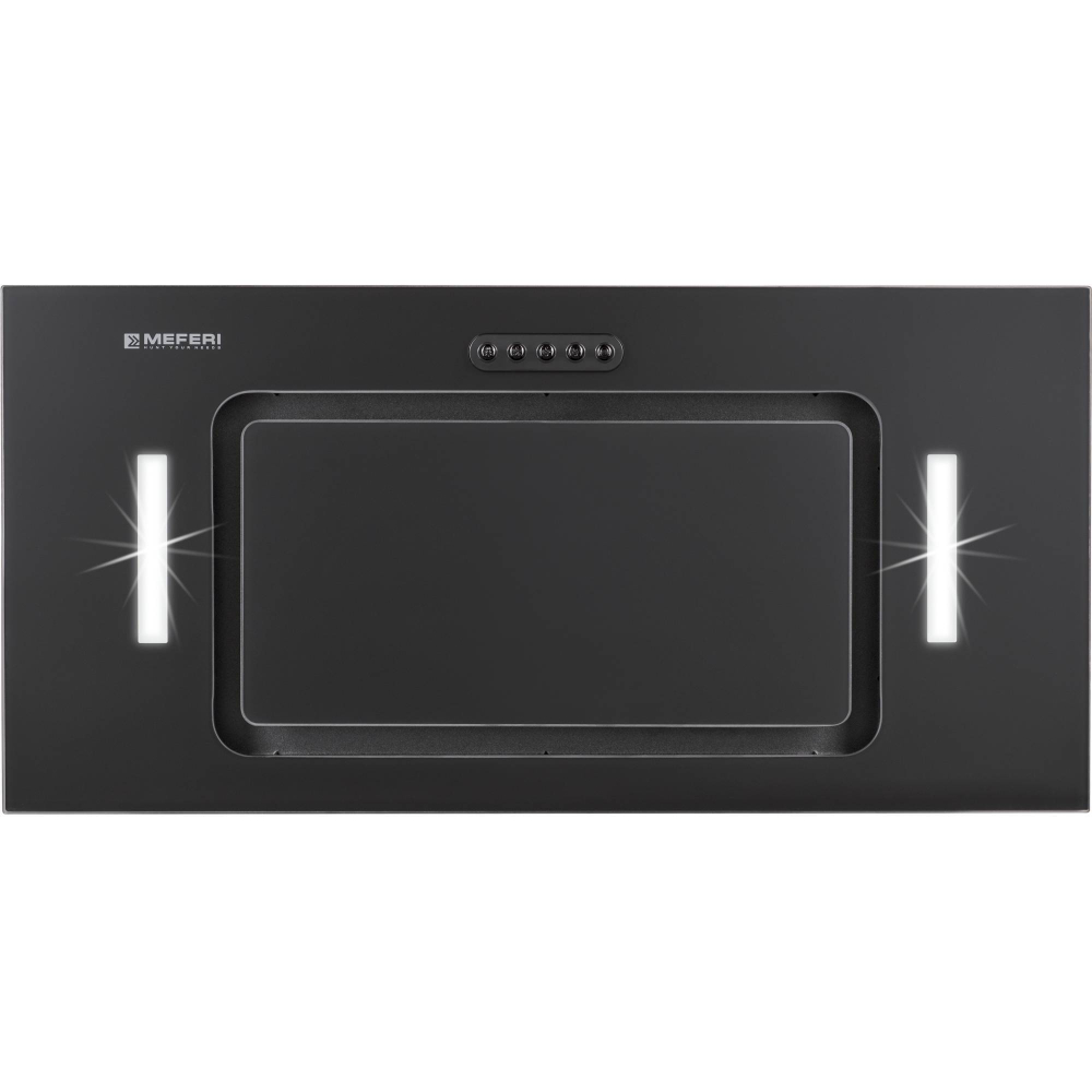 Полновстраиваемая вытяжка Meferi INBOX60BK GLASS ULTRA фото 4