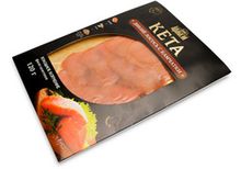 Кета холодного копчения ломтики, 120г