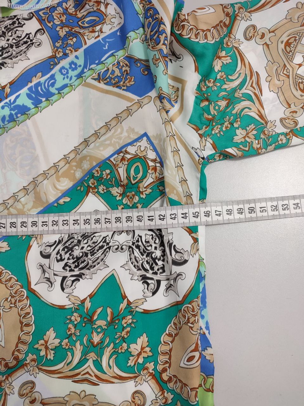 Блуза Hallhuber с принтом 42 размер