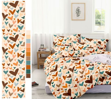 КПБ 1.5 сп с простыней на рез. 90х200 БЯЗЬ "ББ1"