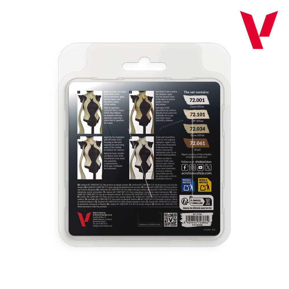 Game Color: White Color Set