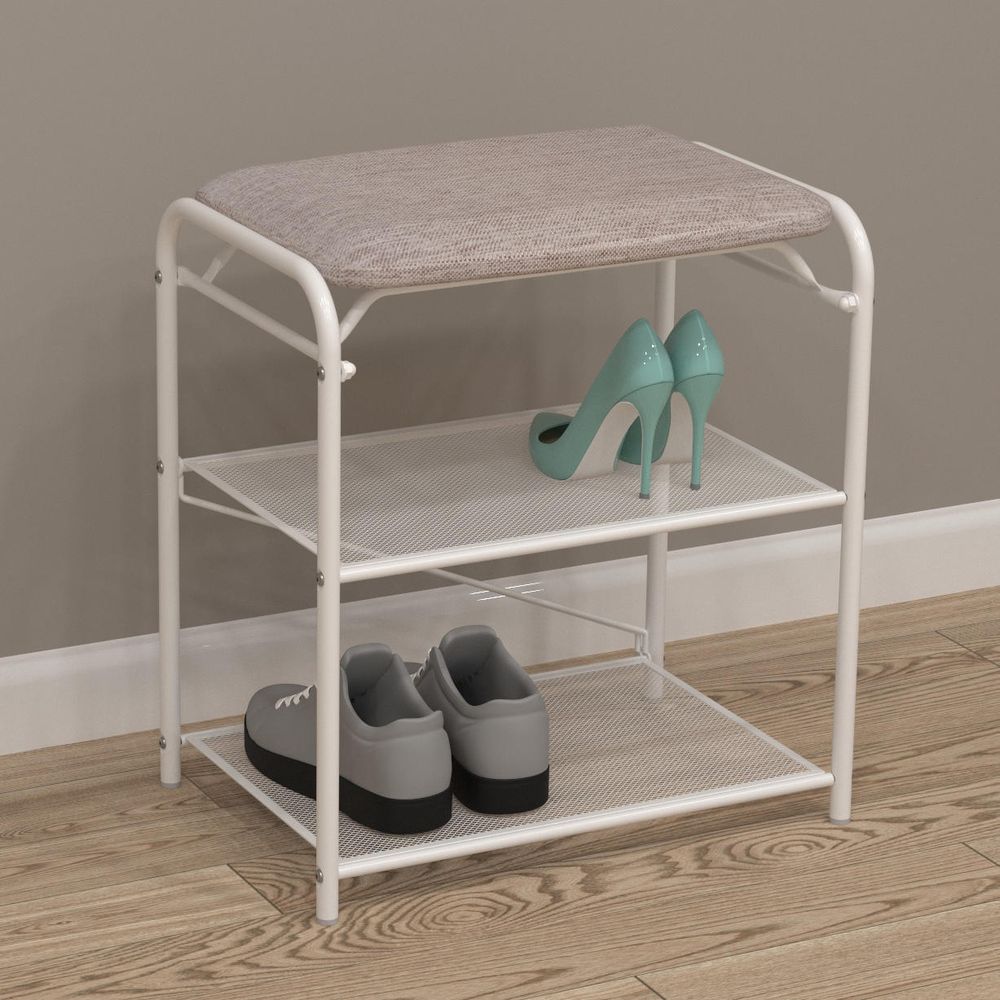 Подставка для обуви "Гранада 13"  (белый)