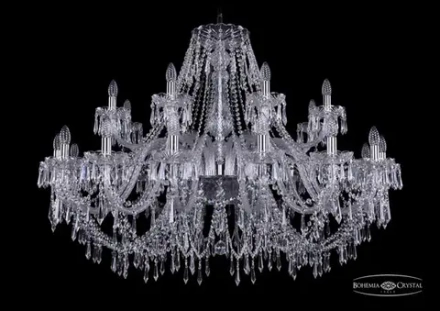 Подвесная люстра Bohemia Ivele 1403/16+8/460/Ni