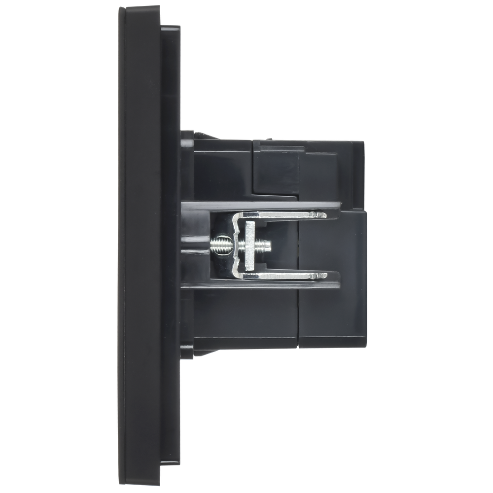 FORTE&PIANO Розетка USB A+A 3,1А FP149M металл черный IEK